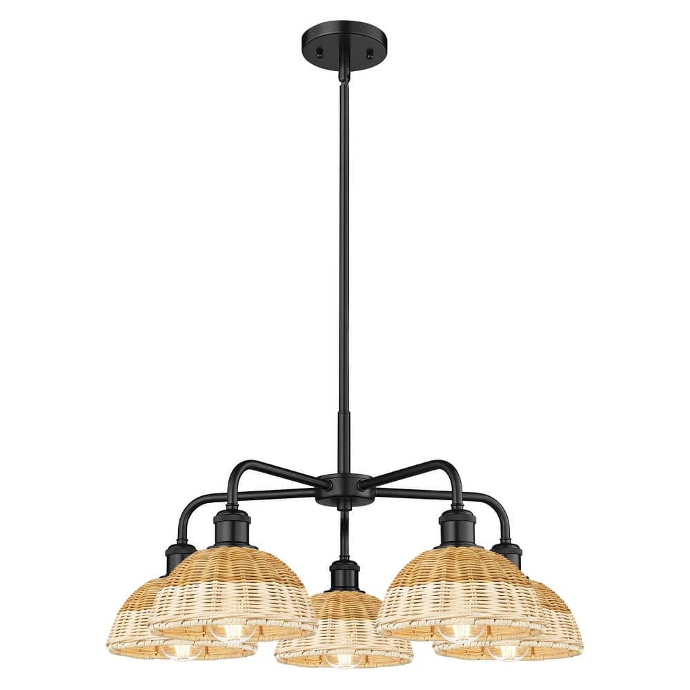 Innovations Lighting Endless Possibilities Ballston - Bristol Natural II - 5 Light 26" Stem Hung Chandelier