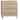 Lifestorey Taylor 3-Drawer Chest with Natural Cane