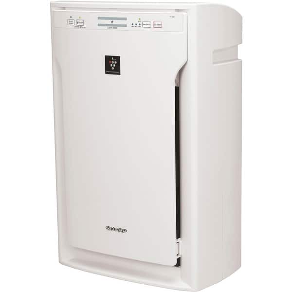 Shop Sharp Dual Action Plasmacluster Air Purifier With Hepa Filter White Overstock 12098418