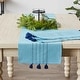 preview thumbnail 14 of 18, DII Natural Tonal Stripe With Fringe Placemat (Set of 6)