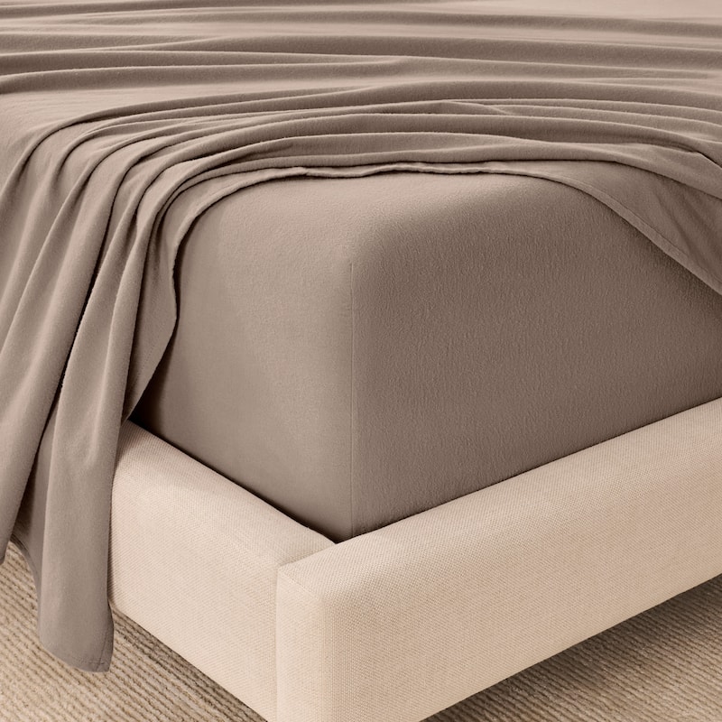 Bare Home Organic Cotton Flannel Sheet Set