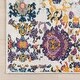 preview thumbnail 3 of 7, Nuloom Multi Vintage Distressed Floral Area Rug - 3' x 5'
