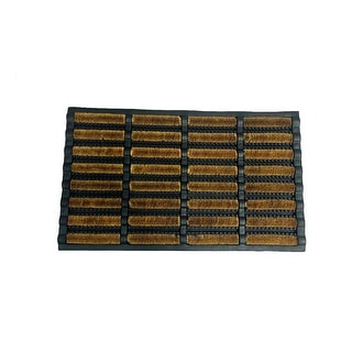 Natural Rod Mat - coir and rubber combined door mat - 18
