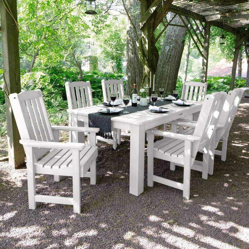 HIGHWOOD 7-Piece Outdoor Dining Set - 42" x 72" Table, Dining-height