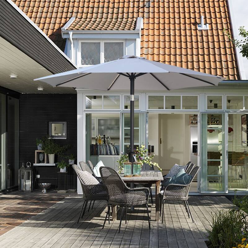 ABCCANOPY 9FT Patio Umbrella with Push Button Tilt