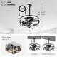 preview thumbnail 7 of 17, 20 Inch Outdoor Ceiling Fan with Light, Dimmable LED & RGB Lighting, Waterproof Ceiling Fan, Remote Control, Reversible DC Motor