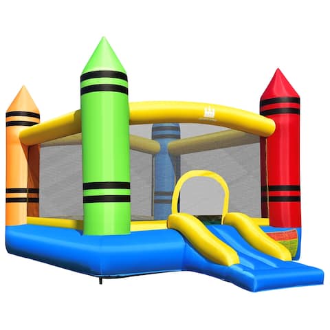 Costway Inflatable Bounce House Kids Jumping Castle w/ Slide&Ocean - See Details