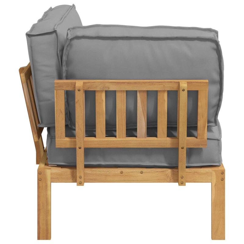 vidaXL Sofa Set in Solid Acacia Wood