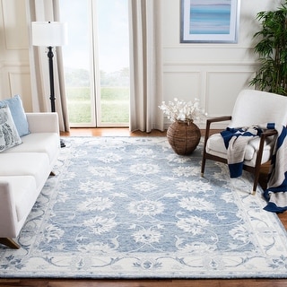 SAFAVIEH Handmade Micro-Loop Shakti Modern Wool Rug