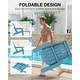 preview thumbnail 35 of 52, WINSOON All Weather HIPS Folding Adirondack Chair with Ottoman, 5-Gear Adjustable Backrest and Retractable Ottoman Set of 4