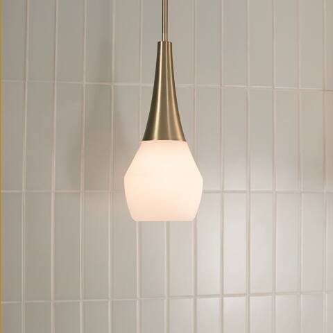 Kichler Lighting Deela 17 in. 1-Light Champagne Bronze Pendant Light