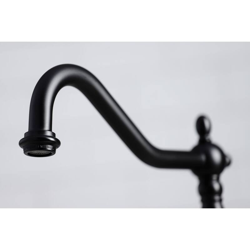 Kingston Brass Heritage 1.8 GPM Widespread Kitchen Faucet - Includes