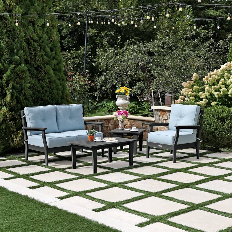 HIGHWOOD Lehigh 4-Piece Deep Seating Set