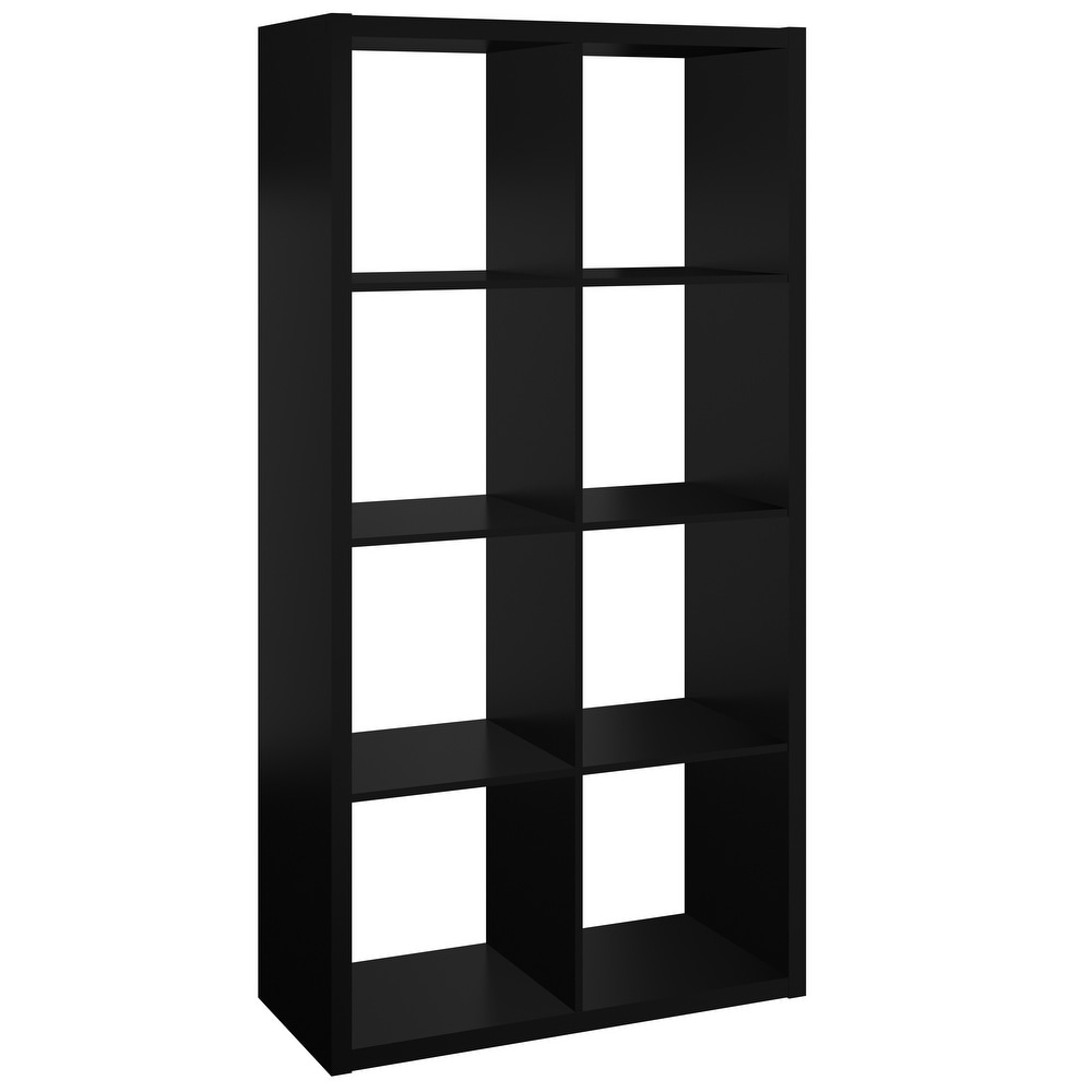 Black cheap cube bookcase