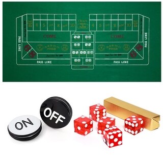 MoneyLine Sports Betting Dice Set - 5 Unique 19mm Dice For Sports Wagering Decisions
