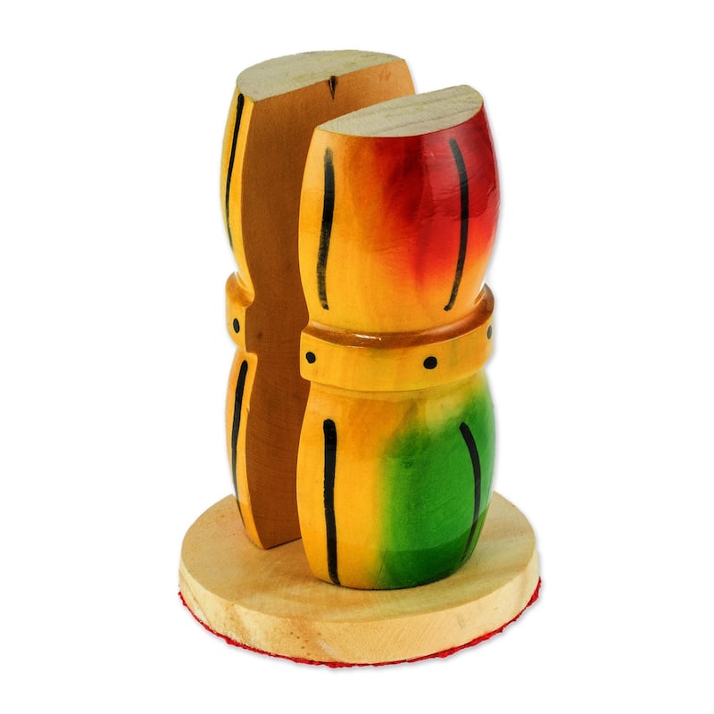 Novica Handmade Sugarcane Wood Napkin Holder