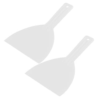 Pizza Cream Dough Pastry Butter Scraper Cutter Baking Tool White 2pcs