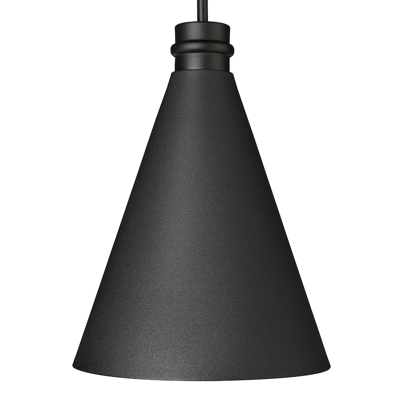 Axston 1-Light Outdoor Hanging Lantern Textured Black - Textured Black