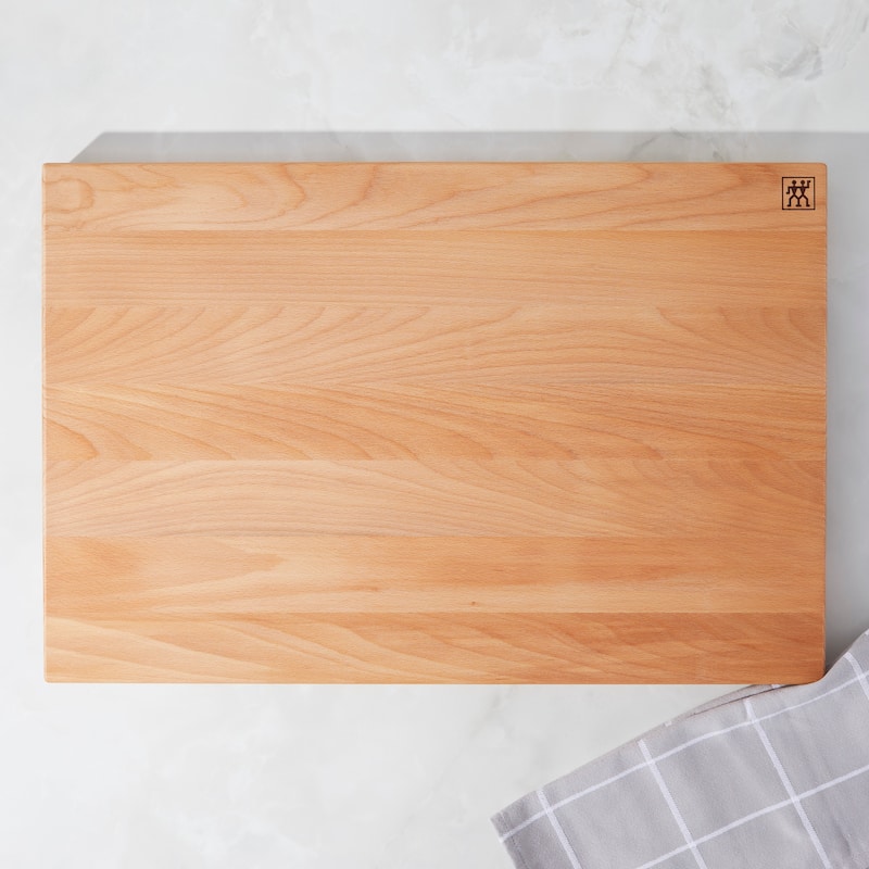 ZWILLING Natural Beechwood Cutting Board - 22" x 16" x 1.5"