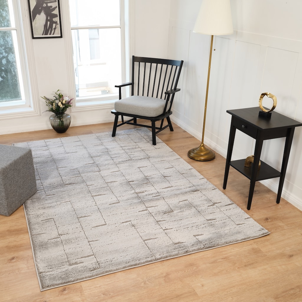 Horio Collection Transitional Abstract Area Rug