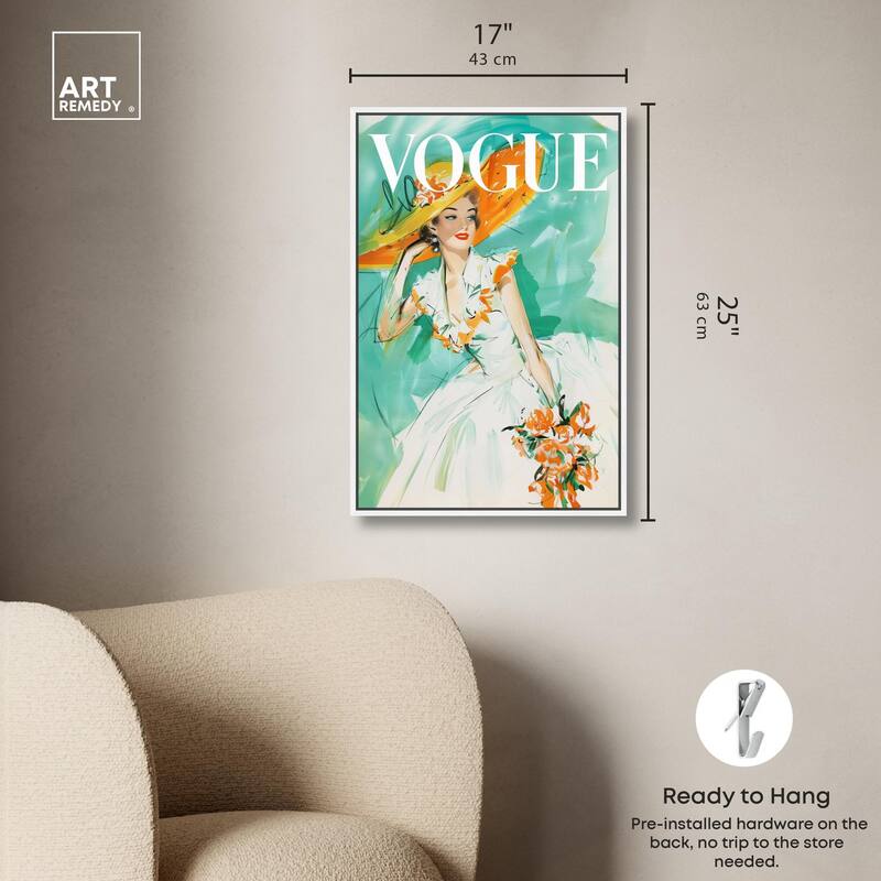 In the Summer Breeze Cover Canvas by Art Remedy