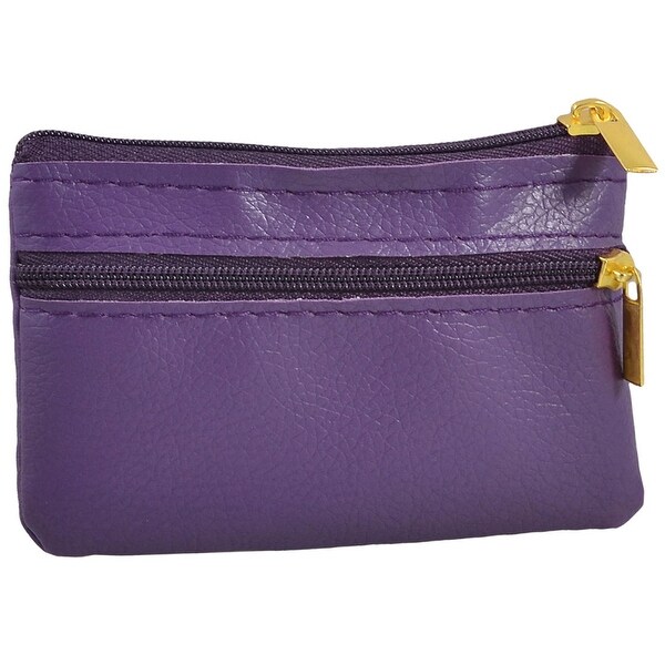 purple mini purse