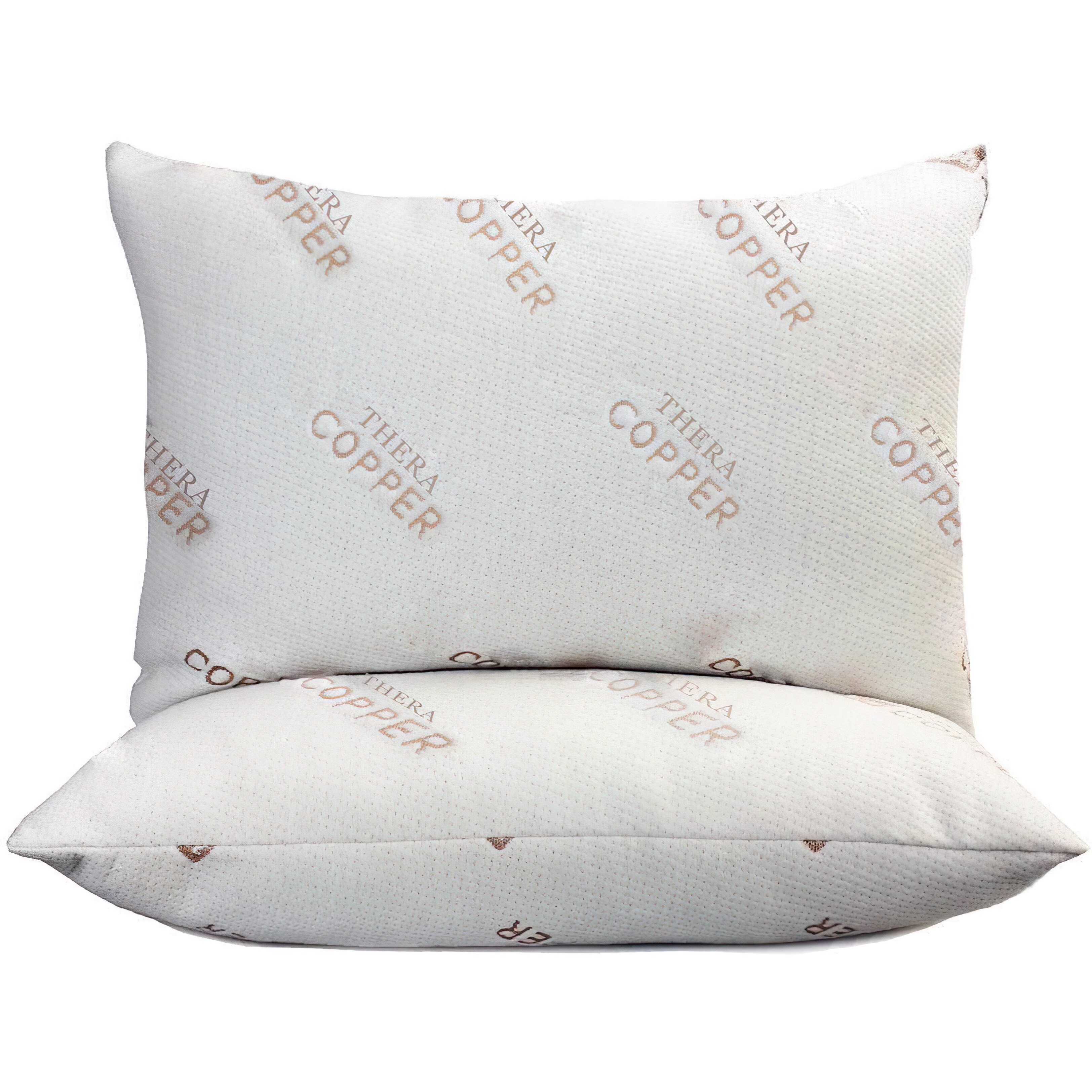 Dr Pillow Thera Copper 2 Pack Pillow White