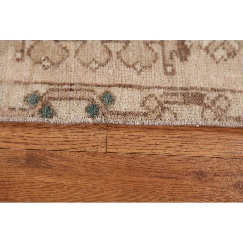 Antique Look Anatolian Turkish Oriental Rug Hand-knotted Wool Carpet - 1'7" x 2'10"