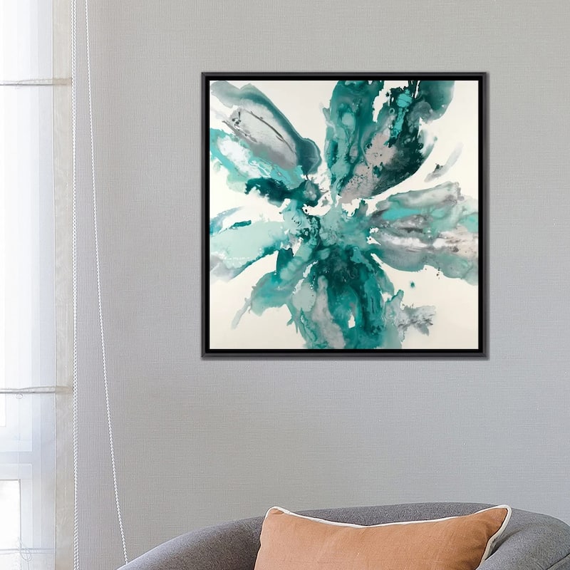 iCanvas "Flower Explosion" by Randy Hibberd Framed