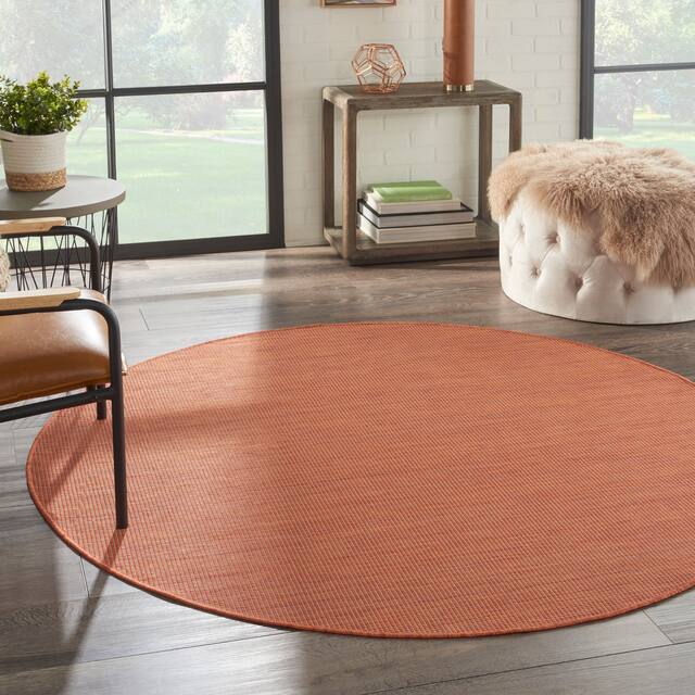 Nourison Positano Ombre Casual Modern Indoor/Outdoor Rug