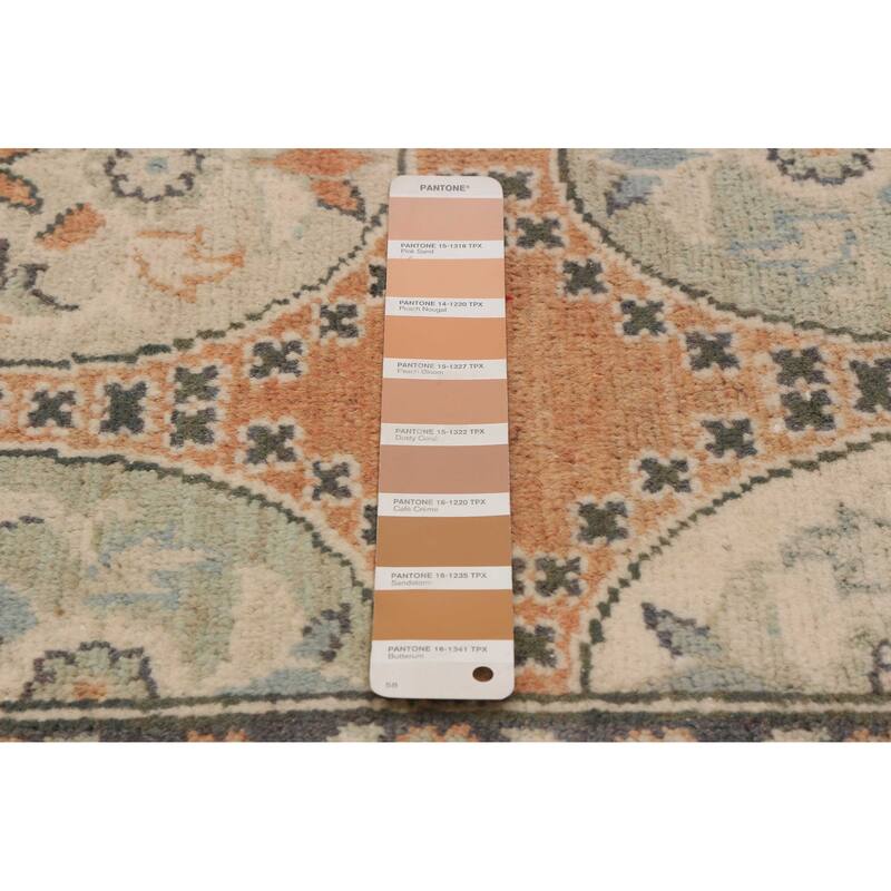 ECARPETGALLERY Hand-knotted Finest Ghazni Copper Wool Rug - 8'2 x 10'10