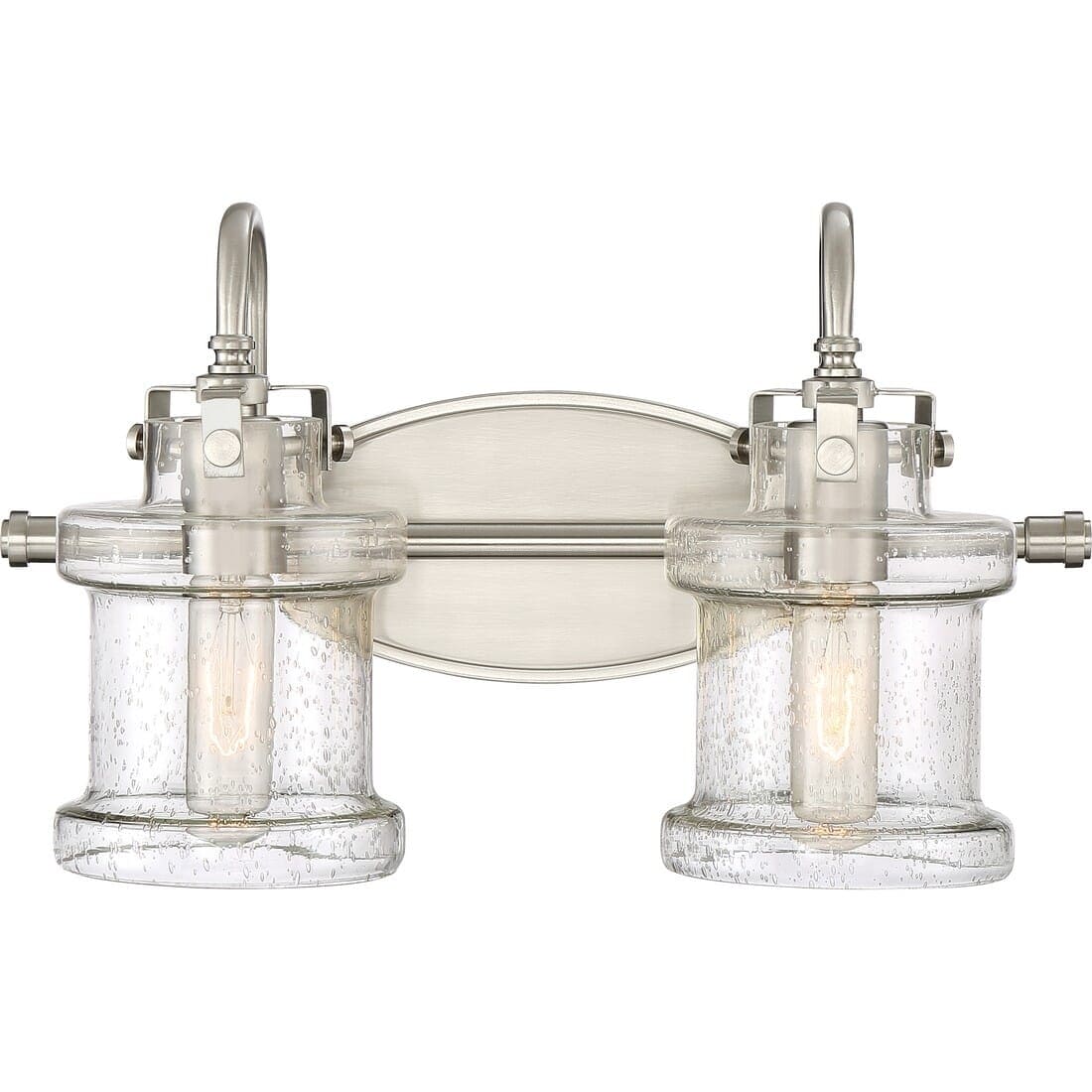 Quoizel Danbury 2-Light 10" Bathroom Vanity Light