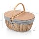 preview thumbnail 11 of 12, Picnic Time - Country Willow Picnic Basket - N/A