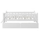 preview thumbnail 8 of 22, Low Twin Platform with 2 Drawers & Guardrails for Kids Room
