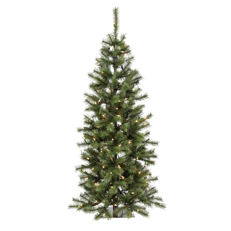 4' LED Asheville Alpine Tree, Clear Lights