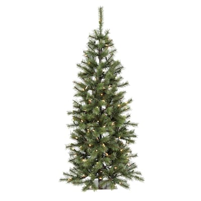 4' LED Asheville Alpine Tree, Clear Lights