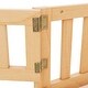 preview thumbnail 9 of 7, Queen Size Floor Bed with Door & Fence, Wooden Montessori Bed for Kids