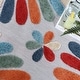 preview thumbnail 11 of 16, Superior Marigold Floral Indoor Outdoor Area Rug