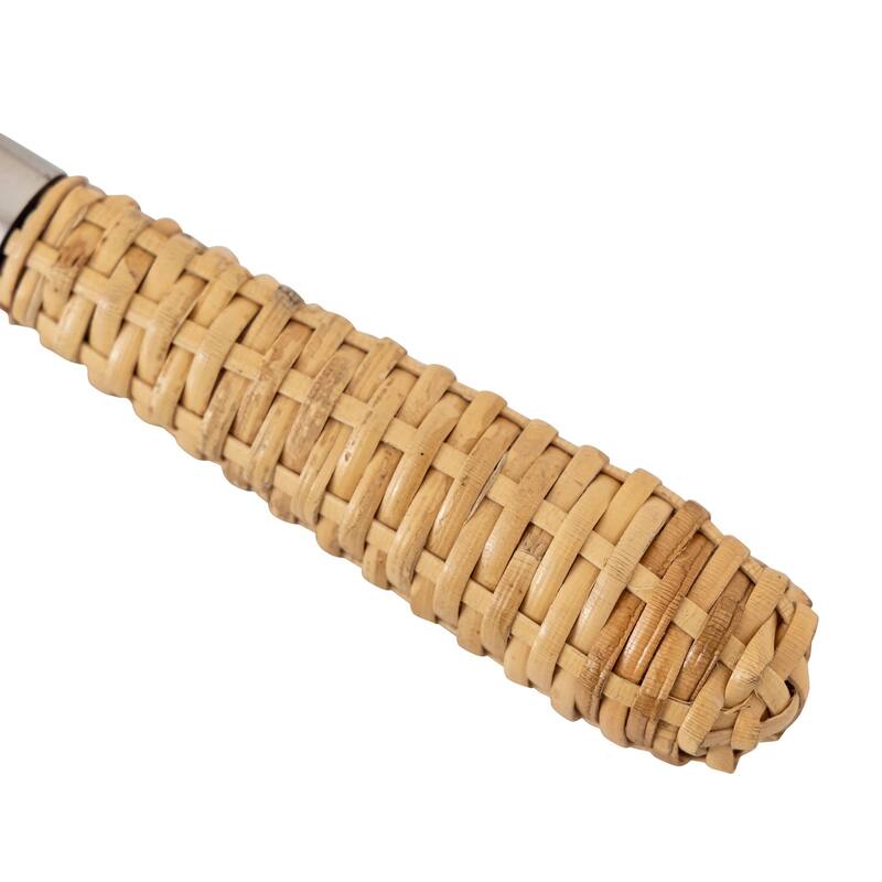 Set of 4 Stainless Steel & Wood Handle Spreaders