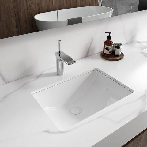 Eridanus 21" Rectangle Undermount Bathroom Sink