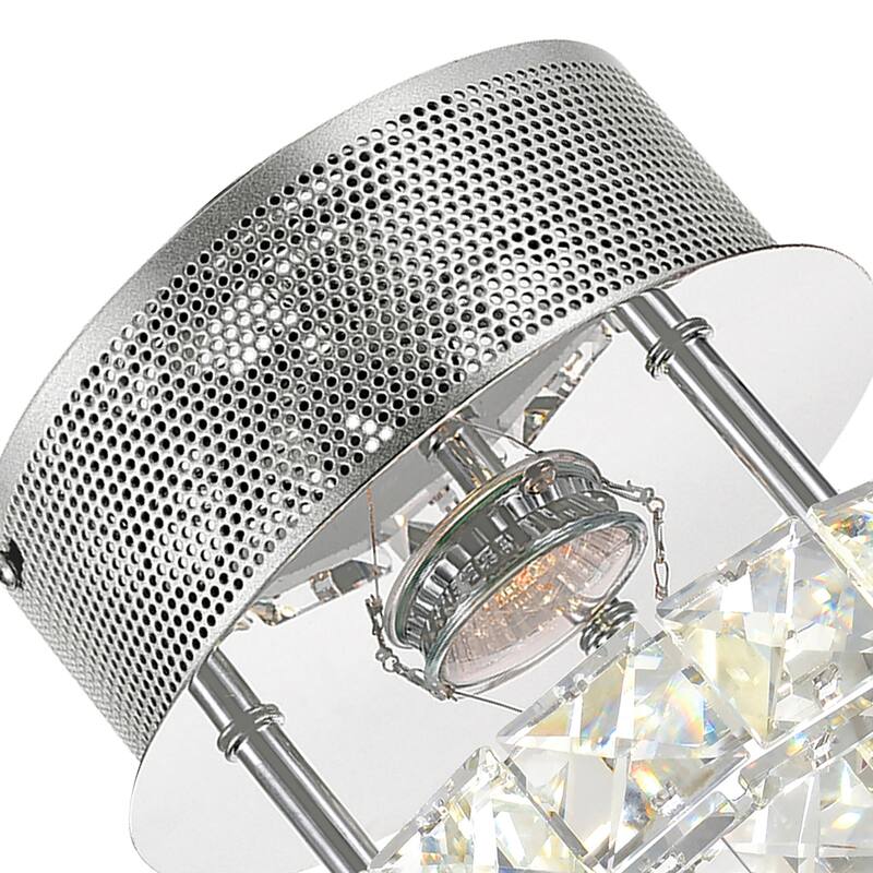 Ring LED Flush Mount With Chrome Finish - Stainless Steel