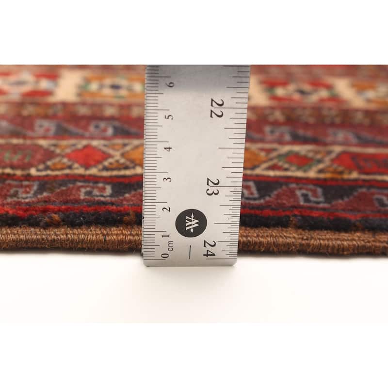 ECARPETGALLERY Hand-knotted Teimani Brown Wool Rug - 3'9 x 6'9