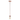 5.75 in. Adjustable 1-Light Hanging Pendant
