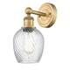 Option Brushed Brass / Clear Spiral Fluted