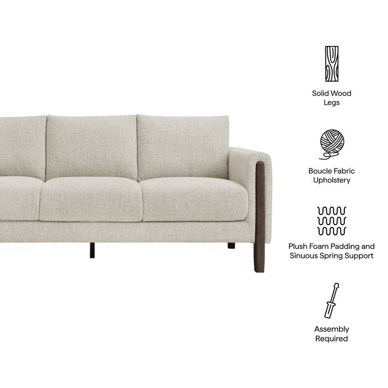 Hawken Boucle Fabric Sofa
