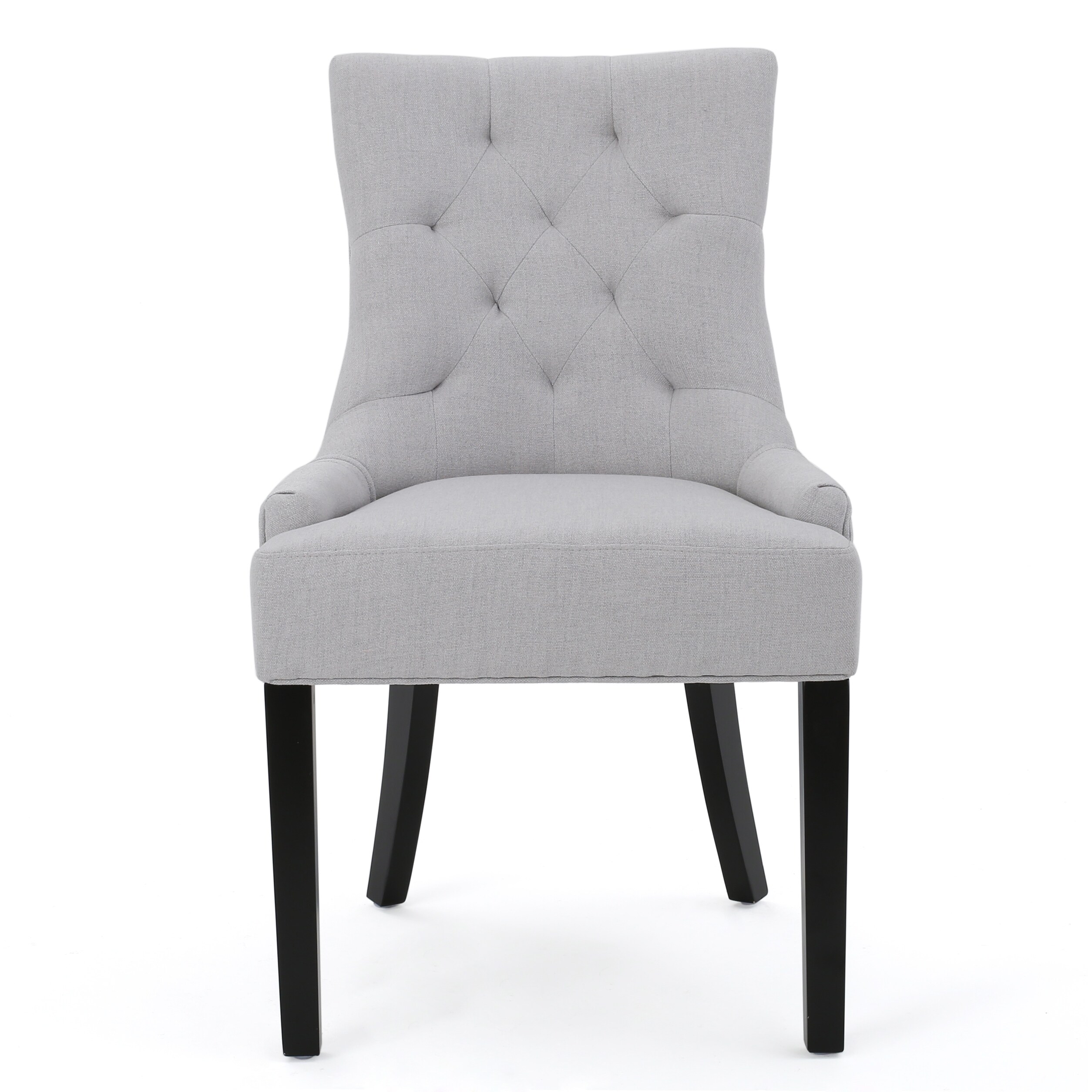 Hayden Modern Tufted Fabric Dining Chairs Set of 4 by