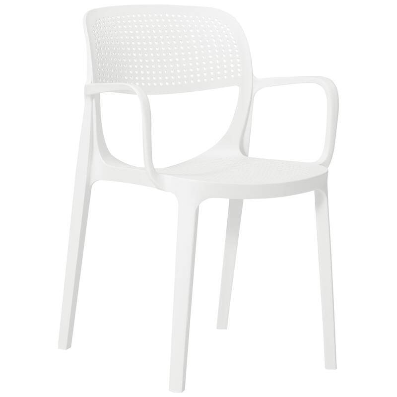 Frond and Form Outdoor Stacking Dining Armchair (Set of 2)