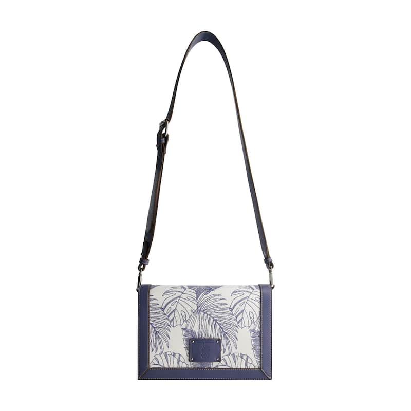 Tommy Bahama Graphic Leaf Print City Handbag