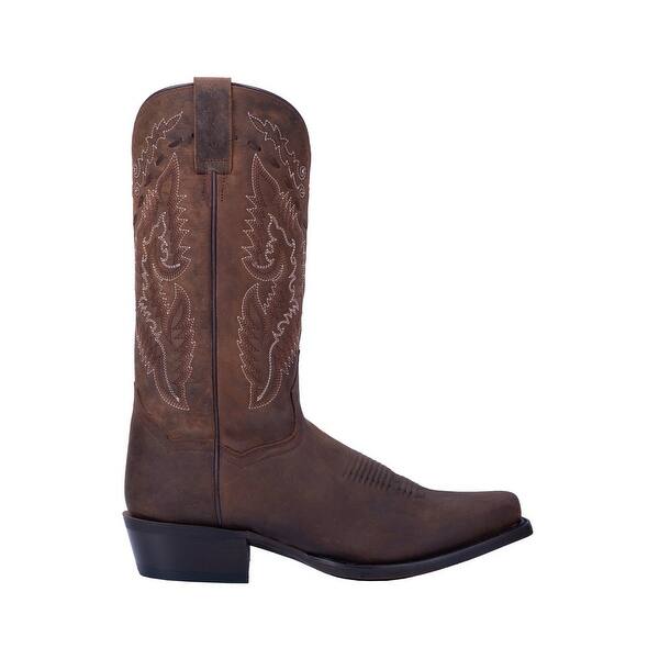 Shop Dan Post Western Boots Mens Canyon Run Square Toe Bay Apache Bay Apache Overstock 28304460