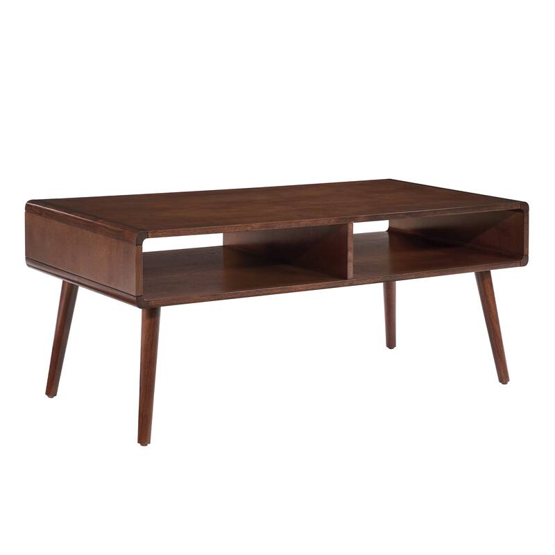 Convenience Concepts Napa Coffee Table with Shelf - Espresso